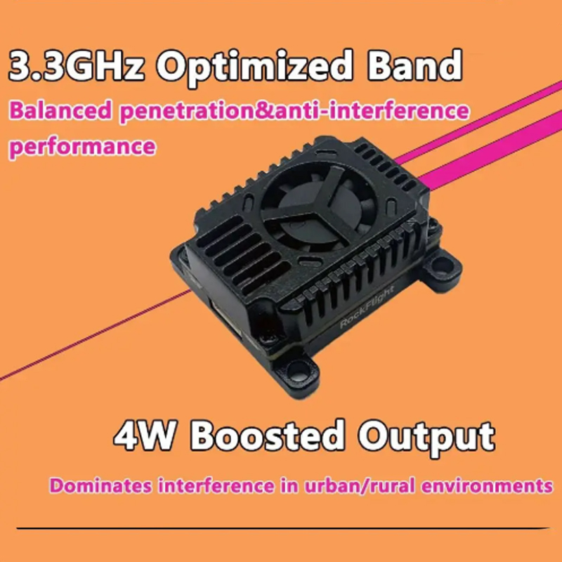 SLONWAKE FPV 3.3G 16CH 4000mW  - Fpv Drone Transmitter บทวิจารณ์และราคา