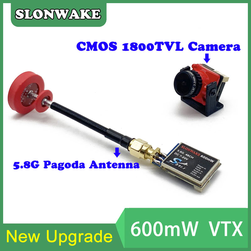 5.8G 48CH 600mW adjustable VTX - Fpv Drone Camera บทวิจารณ์และราคา