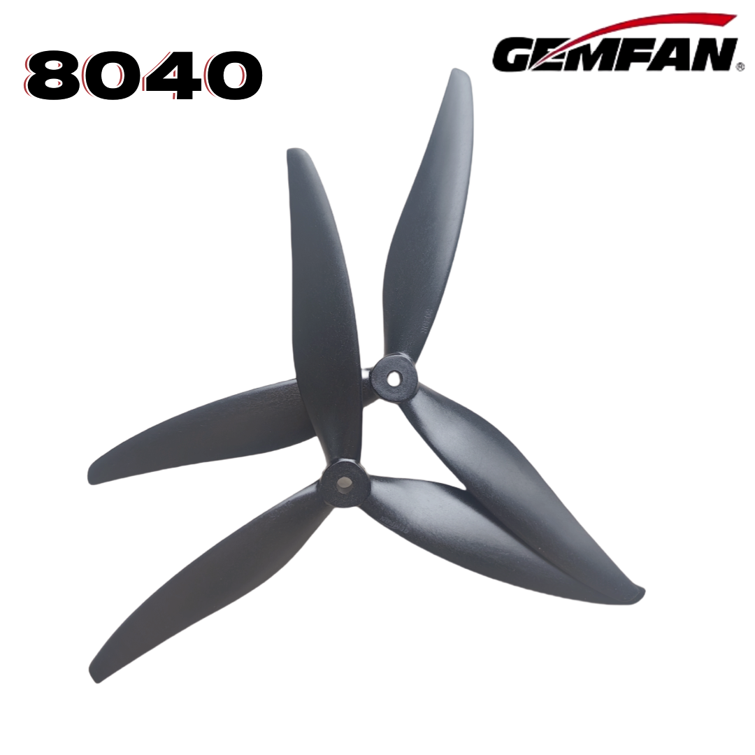 Gemfan 8040 8X4X3 3-blade 8-in - Fpv Drone Motor บทวิจารณ์และราคา