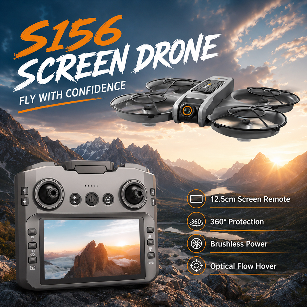 ZNLYRION S156 RC Drone 8K Dual - Fpv Drone Bag บทวิจารณ์และราคา
