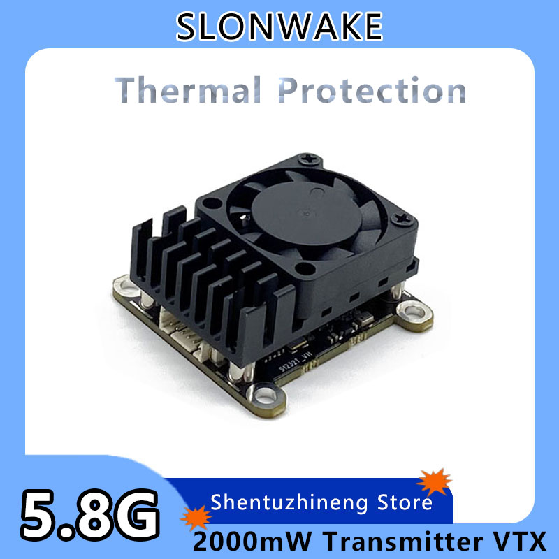 New upgrade 5.8Ghz 2W adjustab - Fpv Drone Transmitter บทวิจารณ์และราคา