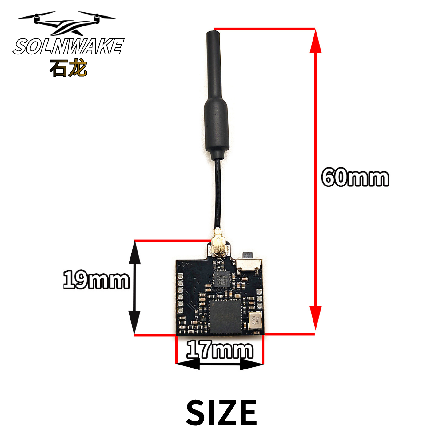 SLONWAKE Nano 5.8G 48CH 200mW  - Fpv Drone Transmitter บทวิจารณ์และราคา