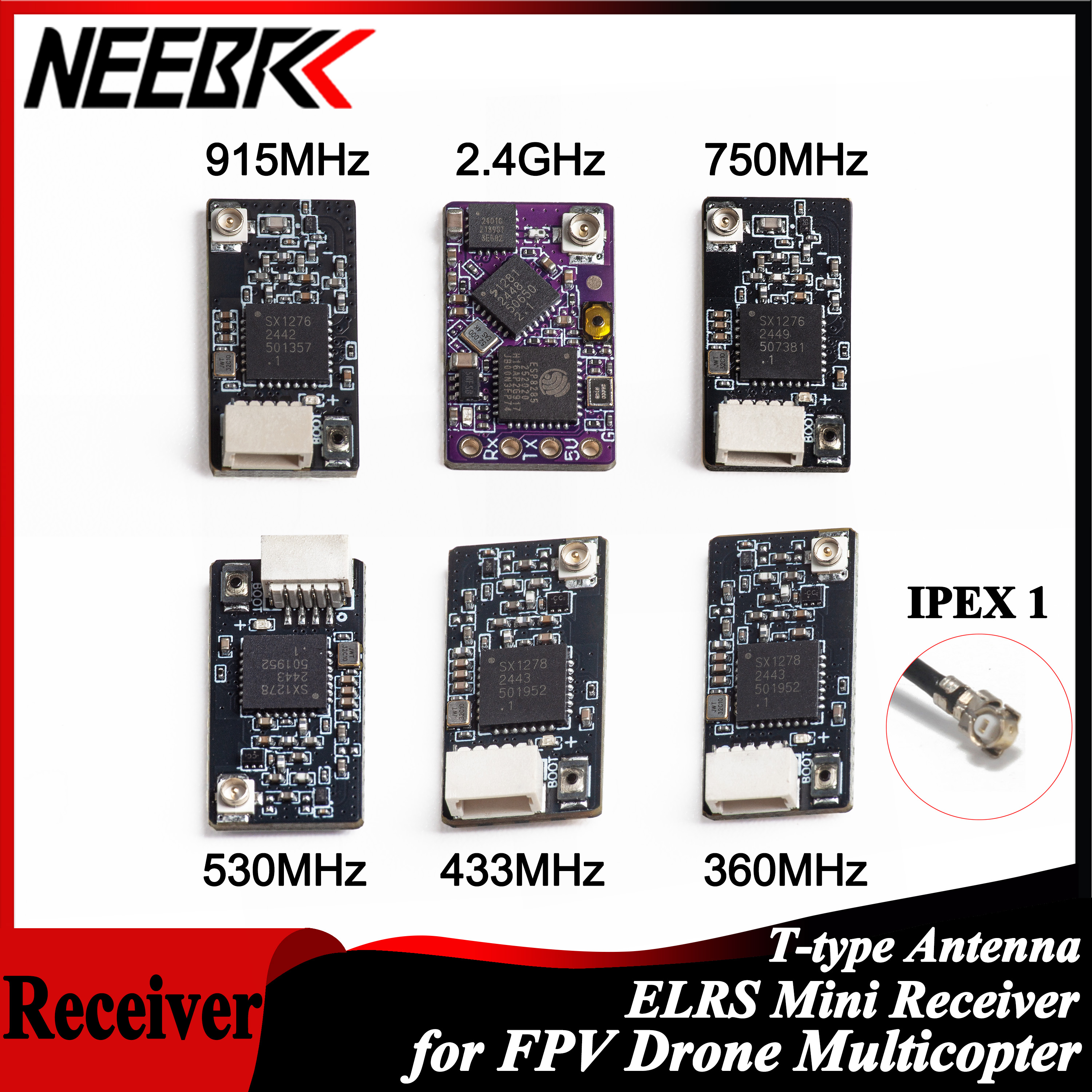 NEEBRC ELRS 2.4G/915Mhz/360Mhz - Fpv Drone Frame บทวิจารณ์และราคา