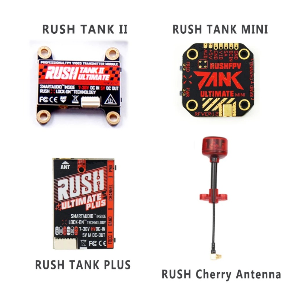 RUSH TANK Ultimate II/Mini/ PL - Fpv Drone Receiver บทวิจารณ์และราคา