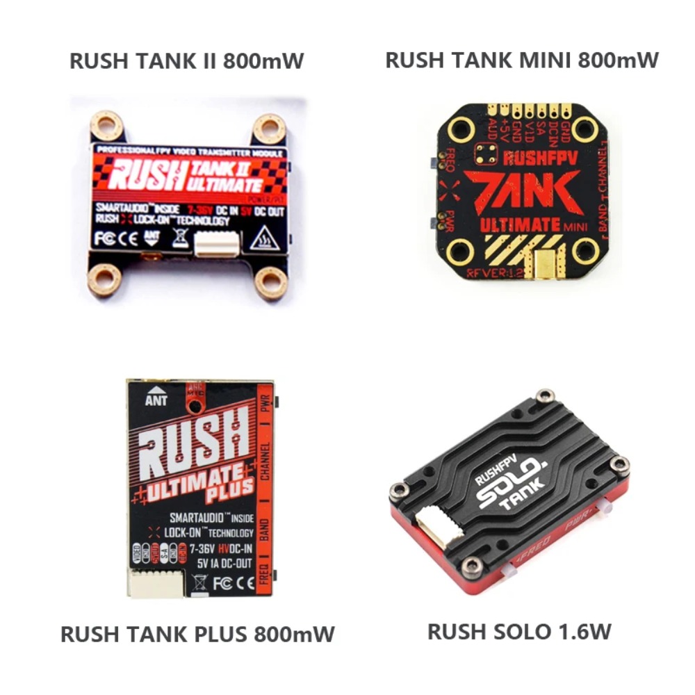 RUSH TANK Ultimate II/Mini/ PL - Fpv Drone Receiver บทวิจารณ์และราคา