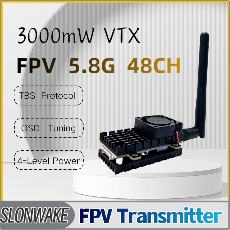 SLONWAKE 5.8G 3000mW Simulatio - Fpv Drone Receiver บทวิจารณ์และราคา