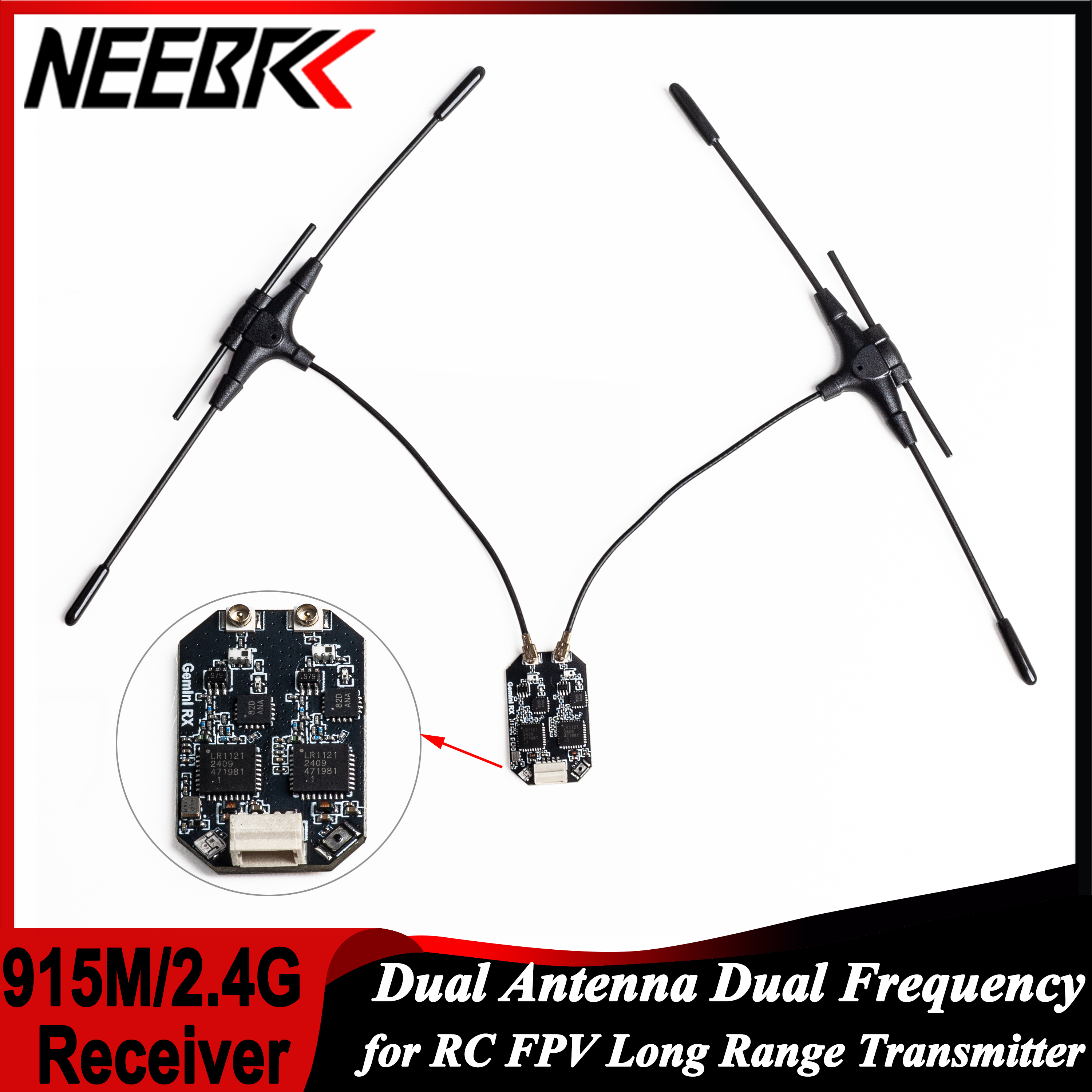 ELRS 915MHz/2.4GHz Gemini Dual - Fpv Drone Frame บทวิจารณ์และราคา