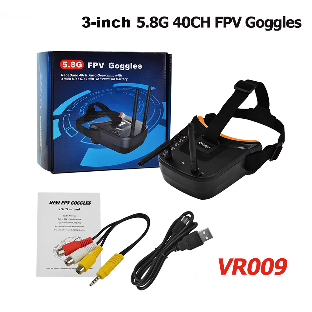 VR009 FPV Video Goggles 3Inch  - Fpv Drone Goggles บทวิจารณ์และราคา